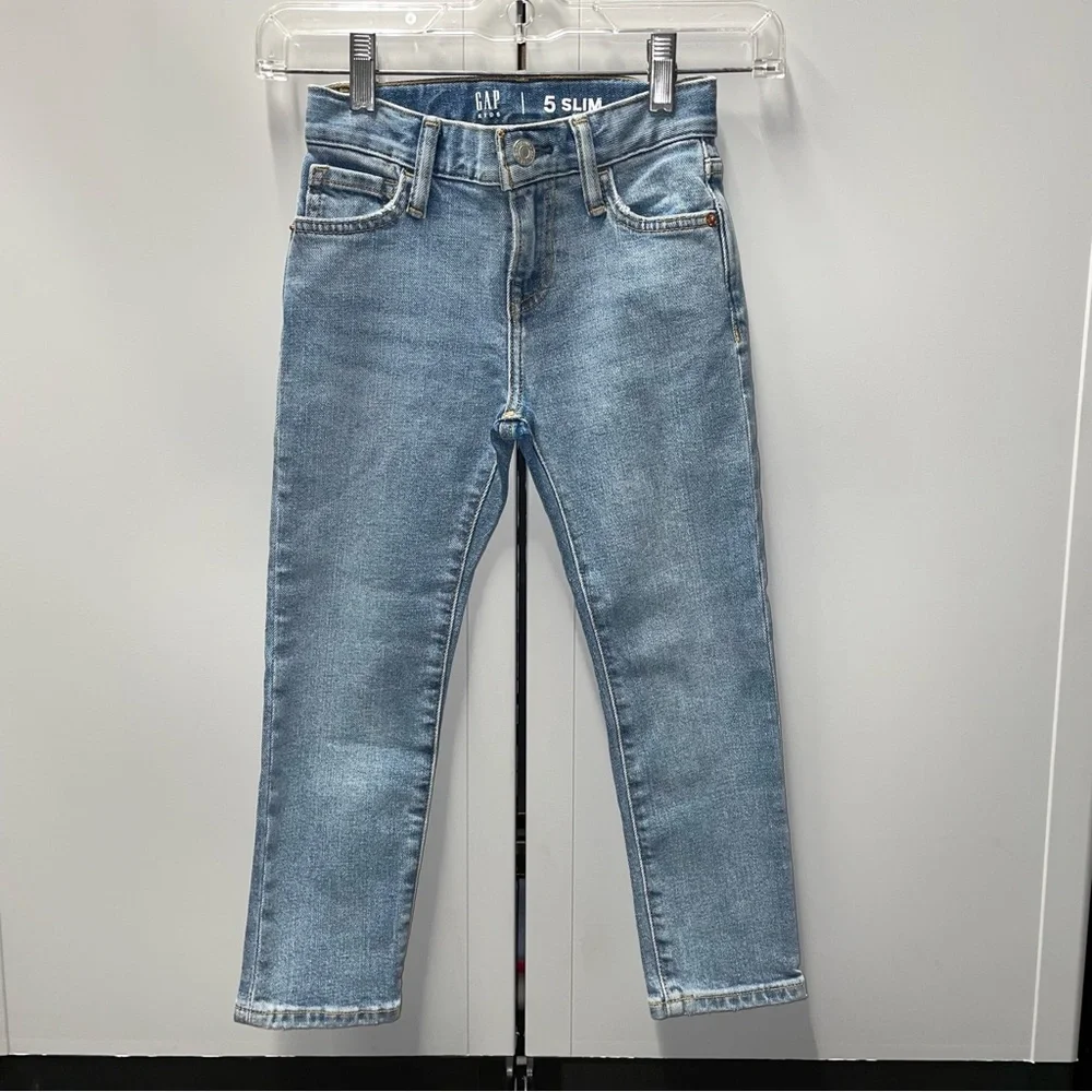 GAP Kids Slim Fit Blue Jeans - Size 5